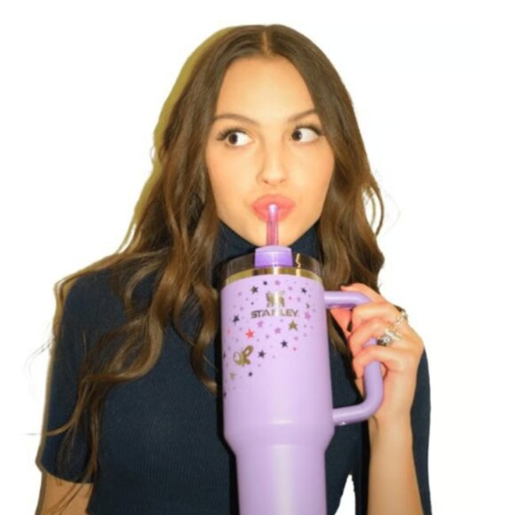 Brand New Stanley Olivia Rodrigo Purple Quencher H2.0 FlowState Tumbler | 40 OZ - Picture 4 of 6